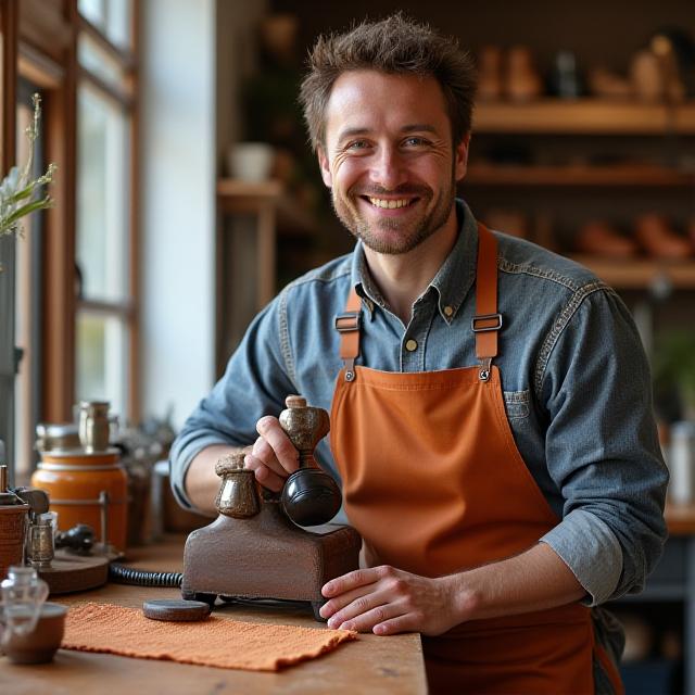 Servizio clienti cordiale in atelier